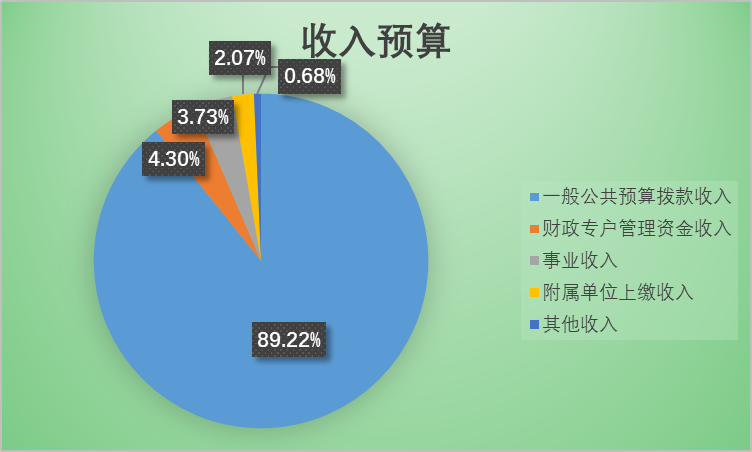 图1：收入预算